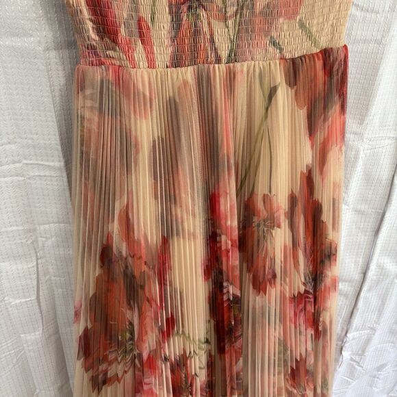 Hutch Dress Womens Size XL Brianna Sleeveless Bustier Pleated Tulle Maxi NWT - Picture 4 of 9